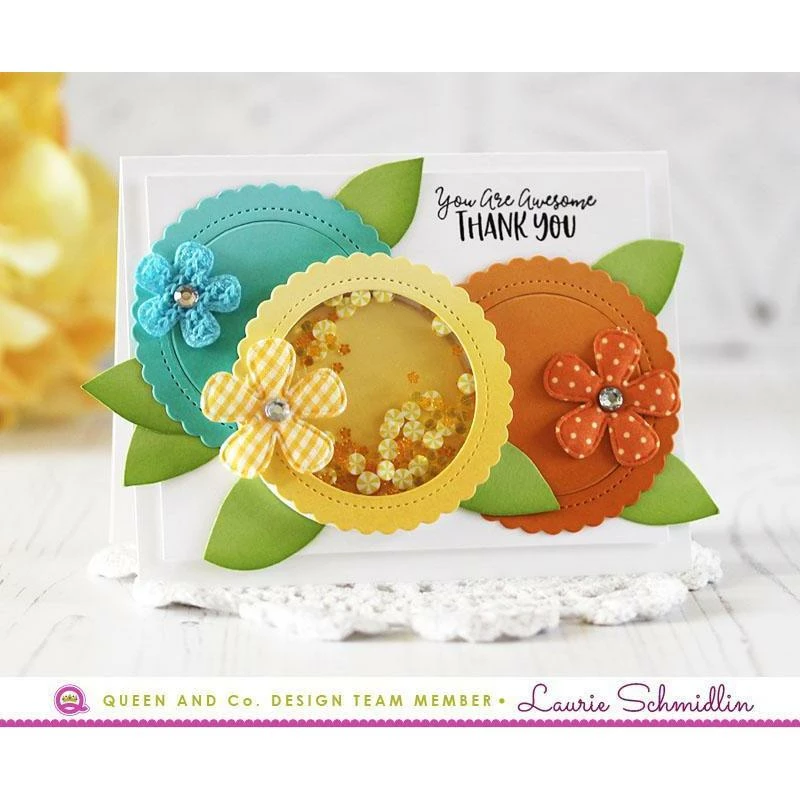 Queen & Co Shaped Shaker Kits Circle Shaped Shaker Set 1 Queen & Co Shaped Shaker Kits Circle Shaped Shaker Set