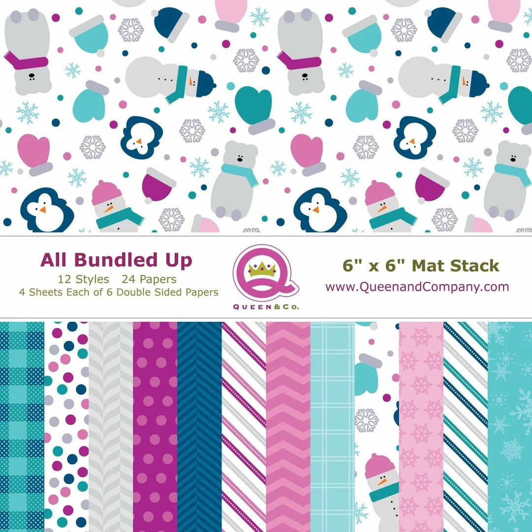 Queen & Co All Bundled Up Paper Pad 1 Queen & Co All Bundled Up Paper Pad