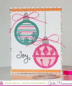 Queen & Co Merry & Bright Ornament Kit Specialty Kits