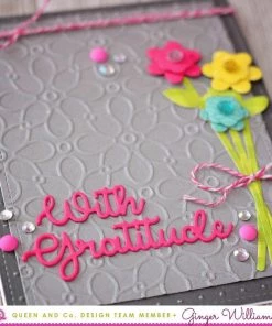 Queen & Co Word Dies Set #2