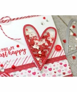 Queen & Co Happy Hearts Shaped Shaker Kit