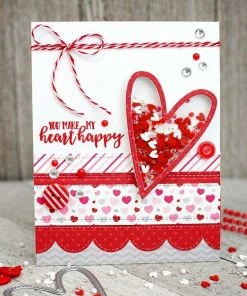 Queen & Co Happy Hearts Shaped Shaker Kit