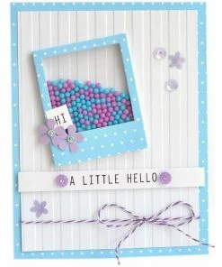 Queen & Co Shaped Shaker Say Cheese