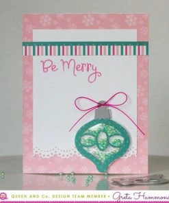 Queen & Co Merry & Bright Ornament Kit Specialty Kits