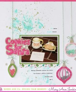 Queen & Co Merry & Bright Ornament Kit Specialty Kits