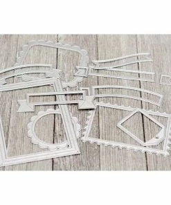 Queen & Co Foundation & Border Foundations Die Set 7