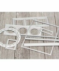 Queen & Co Foundation & Border Foundations Die Set 8