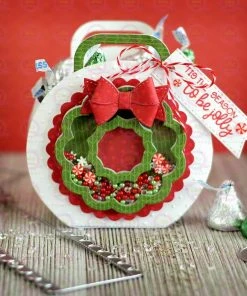 Queen & Co Round Treat Box Die Gift Giving Dies