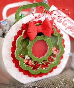 Queen & Co Round Treat Box Die Gift Giving Dies