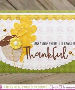 Queen & Co Fall Sentiment Stackers Word Dies