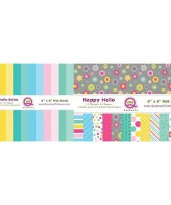 Queen & Co Happy Hello Paper Pad Set