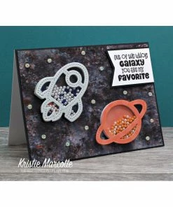 Queen & Co Shaped Shaker Kits Space Shaped Shaker Kit