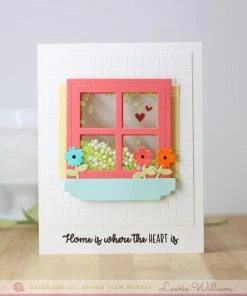 Queen & Co Shaped Shaker Kits Window Shaped Shaker Set