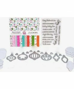 Queen & Co Merry & Bright Ornament Kit Specialty Kits
