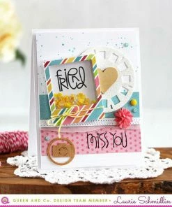 Queen & Co Shaped Shaker Say Cheese