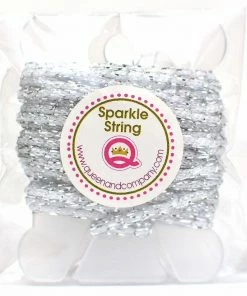 Queen & Co Sparkle String Silver Trims