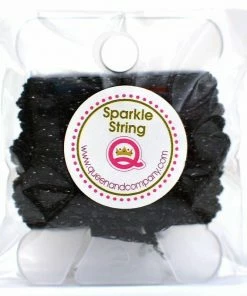 Queen & Co Sparkle String Black Trims