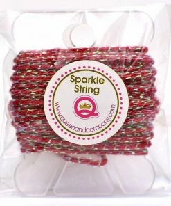 Queen & Co Sparkle String Red Trims